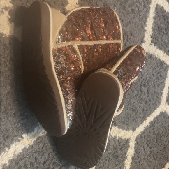 Sparkly UGG boots worn - Picture 1 of 5
